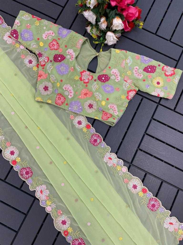 Ynf Georgette RIN134 0251 Sarees Wedding Collections Wholesale Designer Sarees Georgette Sarees Embroidered Sarees Manufacturer