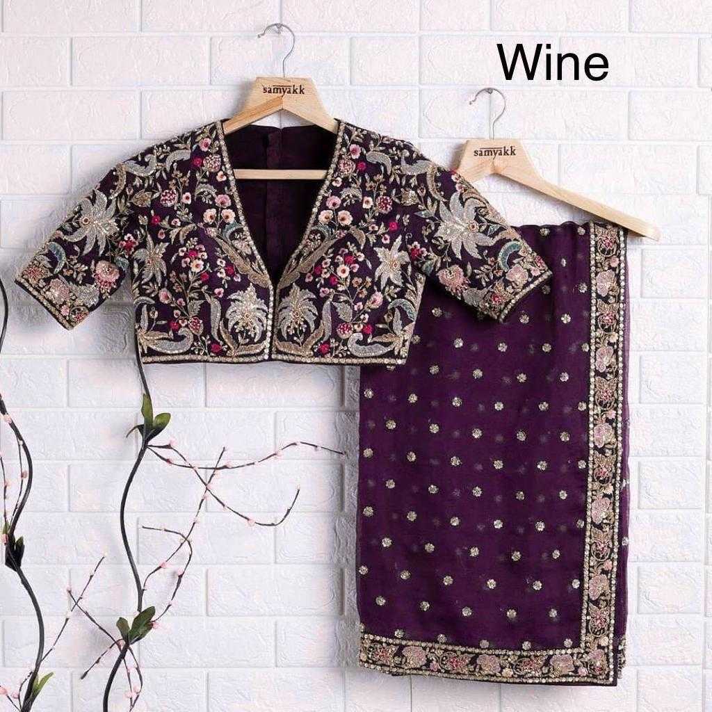 Ynf Georgette RIN134 090 Sarees Wedding Collections Festive Collections Wholesale Designer Sarees Embroidered Sarees Butta Sarees Manufacturer