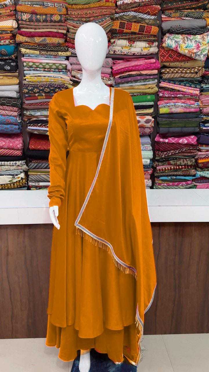 Ynf Georgette RIN157 2589 Gowns Plus Size Collections Wholesale Party Gowns Georgette Gown Designer Gowns Manufacturer