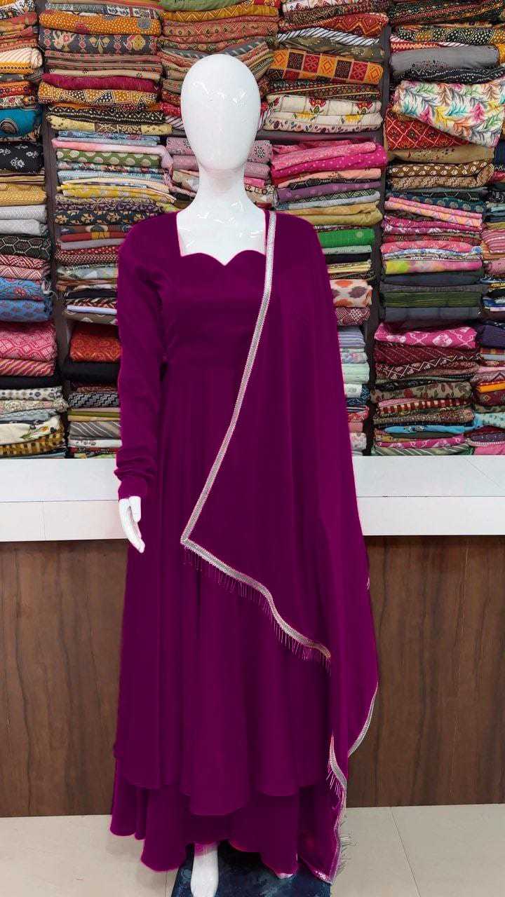 Ynf Georgette RIN157 2589 Gowns Plus Size Collections Wholesale Party Gowns Georgette Gown Designer Gowns Manufacturer