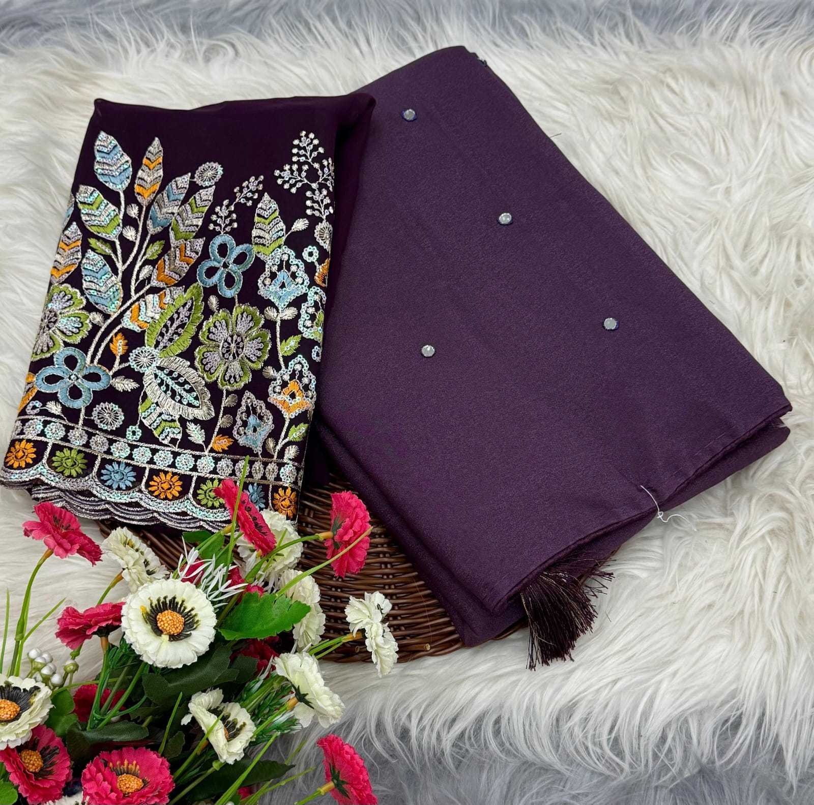 Ynf Georgette RIN171 914 Sarees Wholesale Georgette Sarees Sequence Sarees Chiffon Sarees Manufacturer