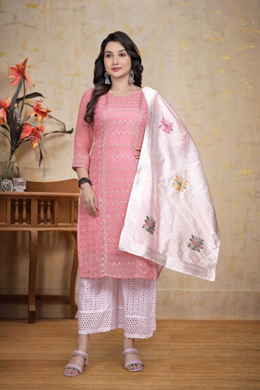 Ynf Georgette RIN222 MANU SET Suits & Dresses Wholesale Palazzo Suit Georgette Suit Designer Suits Manufacturer