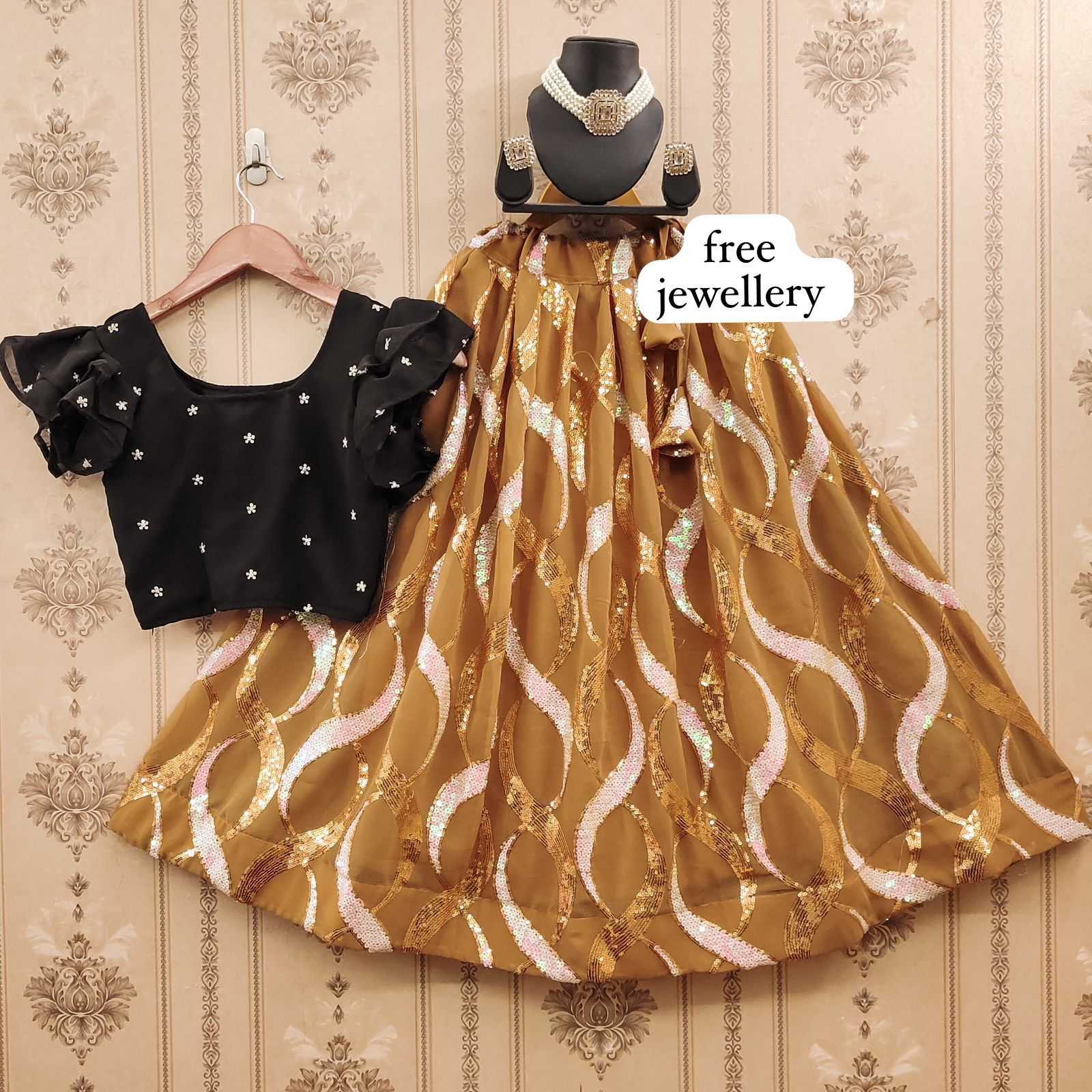 Ynf Georgette RIN235 FAIRY Kids Wear Wholesale Kids Lehenga Kids Lehenga Choli Baby Girl Lehenga Manufacturer