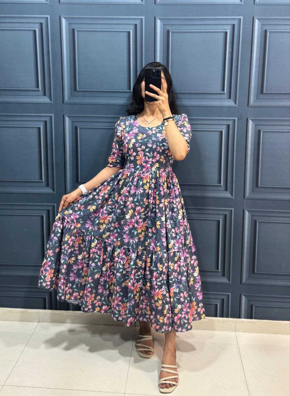 Ynf Hakoba RIN217 Hakuba Suits & Dresses Wedding Collections Festive Collections Wholesale Indo Western Dresses Printed Suits Maxi Dresses Manufacturer