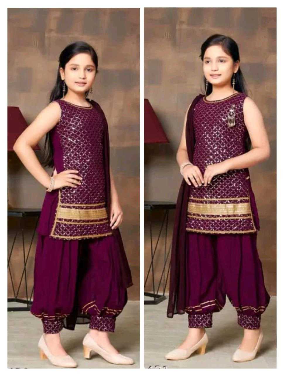 Ynf Heavy Crepe KESH461 103 Kids Wear Wedding Collections Festive Collections Wholesale Kids Suit Top & Pant Kids Festive Wear Manufacturer