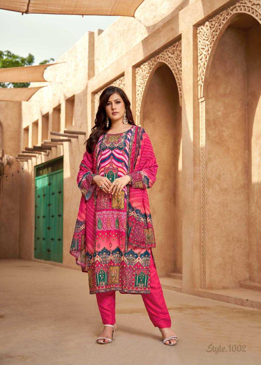 Ynf Heavy Muslin RIN131 1001 Suits & Dresses Islamic Clothing Festive Collections Wholesale Pakistani Suits Printed Suits Party wear suits Manufacturer