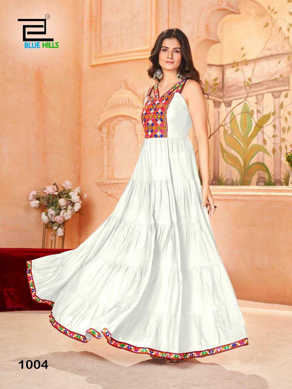 Ynf Heavy Rayon RIN125Ghumati Gowns Wholesale Embroidery Gowns Long Gowns Lace Gowns Manufacturer