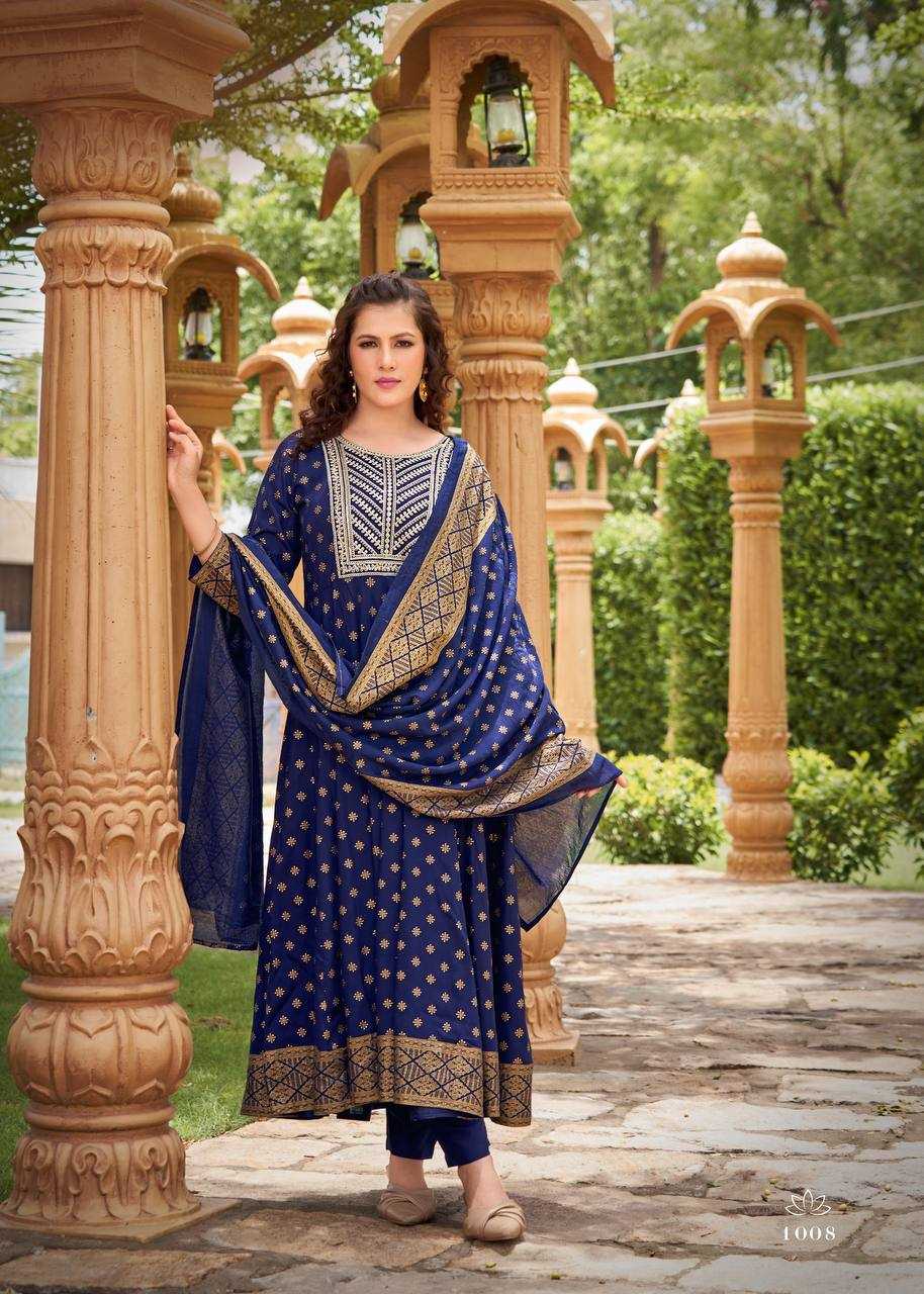 Ynf Heavy Rayon RIN131 1001 Kurti Wholesale Embroidered Kurtis Kurti With Palazzo Manufacturer