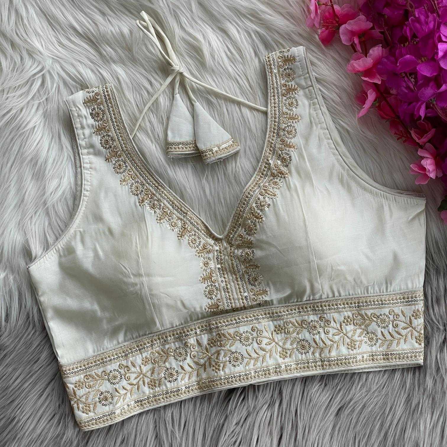 Ynf Heavy Roman Silk KESH437 LECSI Readymade Blouses Wholesale Designer Blouse Party Wear Blouse Silk Blouse Manufacturer