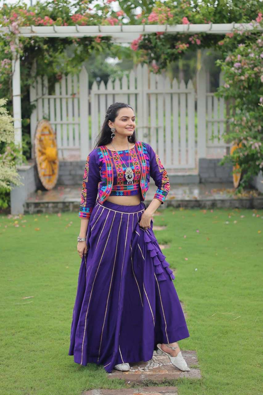Ynf Heavy Roman Silk KESH491 7132 Lehengas Wedding Collections Festive Collections Wholesale Designer Lehenga Choli Gota Patti Lehenga Crop Top lehenga Manufacturer