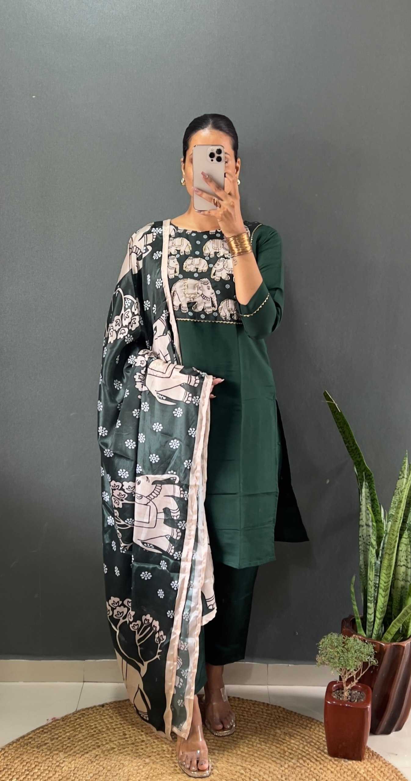 Ynf Heavy Roman Silk RIN102 111 Suits & Dresses Wedding Collections Festive Collections Wholesale Ladies Silk Suit Wedding Outfits Handwork Suits Manufacturer