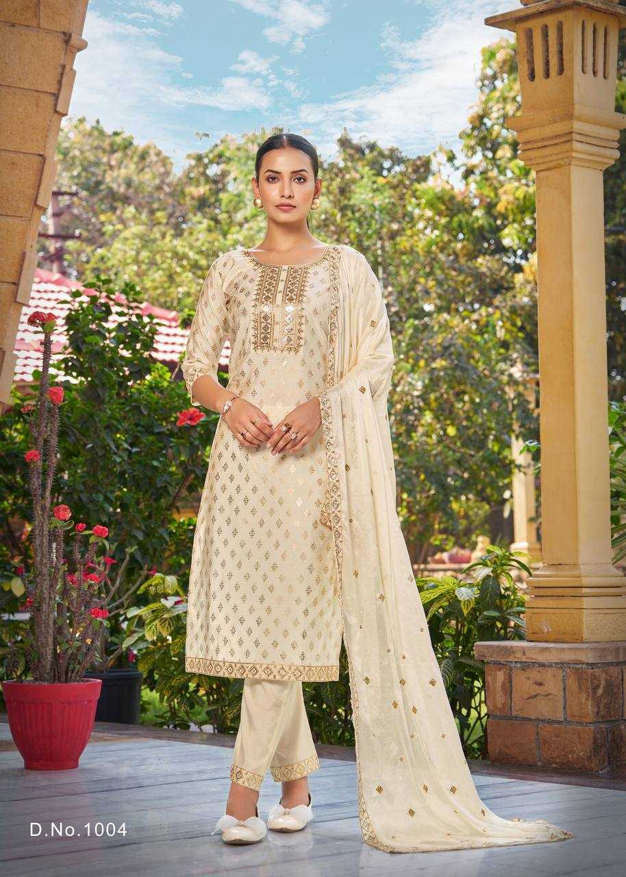 Ynf Heavy Roman Silk RIN131 1001 Suits & Dresses Wholesale Ladies Suits Embroidery Suits Party wear suits Manufacturer