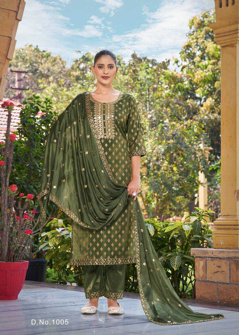 Ynf Heavy Roman Silk RIN131 1001 Suits & Dresses Wholesale Ladies Suits Embroidery Suits Party wear suits Manufacturer
