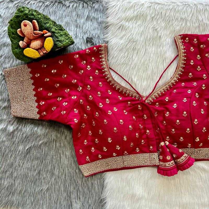 Ynf Heavy Silk KESH426 Real Diamonds Readymade Blouses Wholesale Designer Blouse Embroidered Blouses Silk Blouse Manufacturer