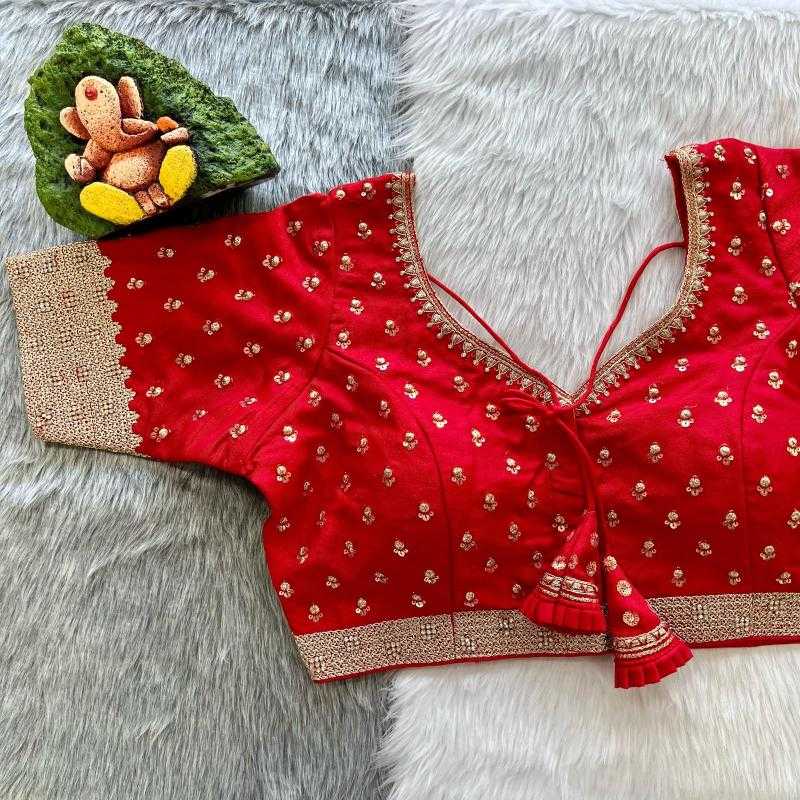 Ynf Heavy Silk KESH426 Real Diamonds Readymade Blouses Wholesale Designer Blouse Embroidered Blouses Silk Blouse Manufacturer