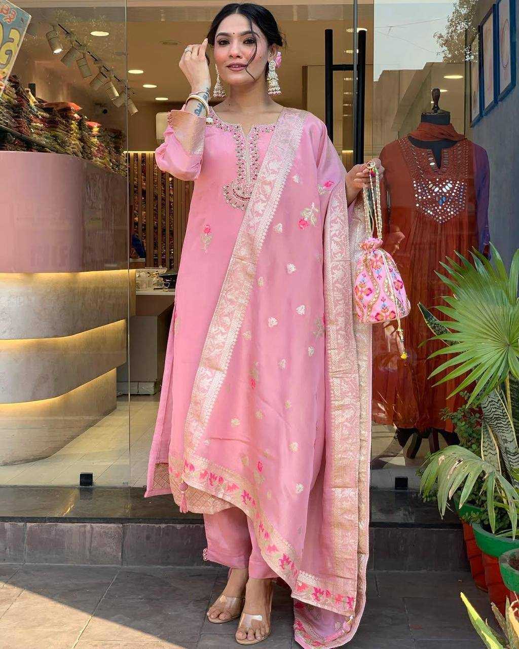 Ynf Jacquard KESH501 indicated Kurti Wholesale Festive Kurtis Cotton Kurtis Embroidered Kurtis Manufacturer