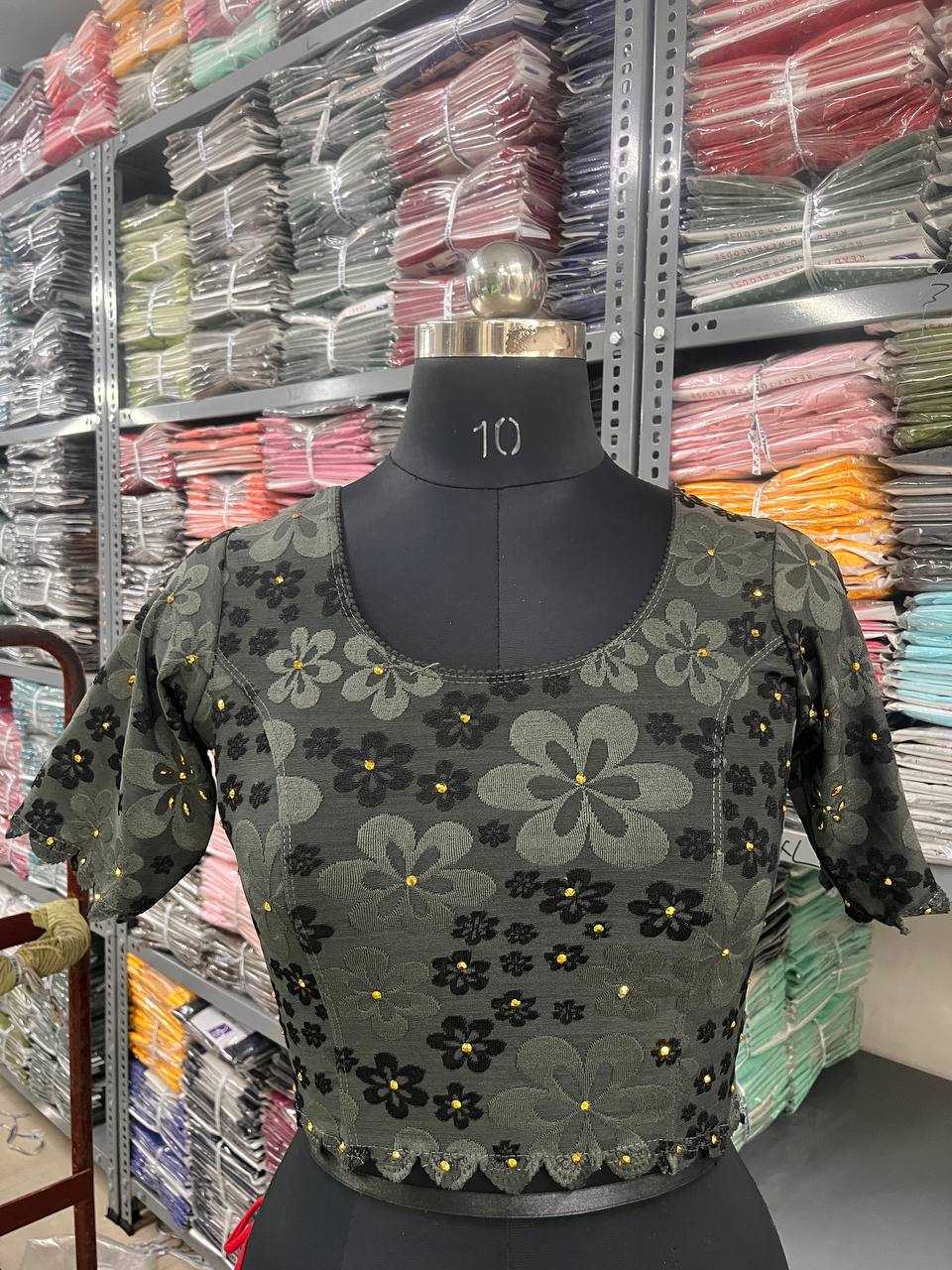 Ynf Jacquard KESH535 RUHI Readymade Blouses Wholesale Blouse Printed Blouse Embroidered Blouses Manufacturer