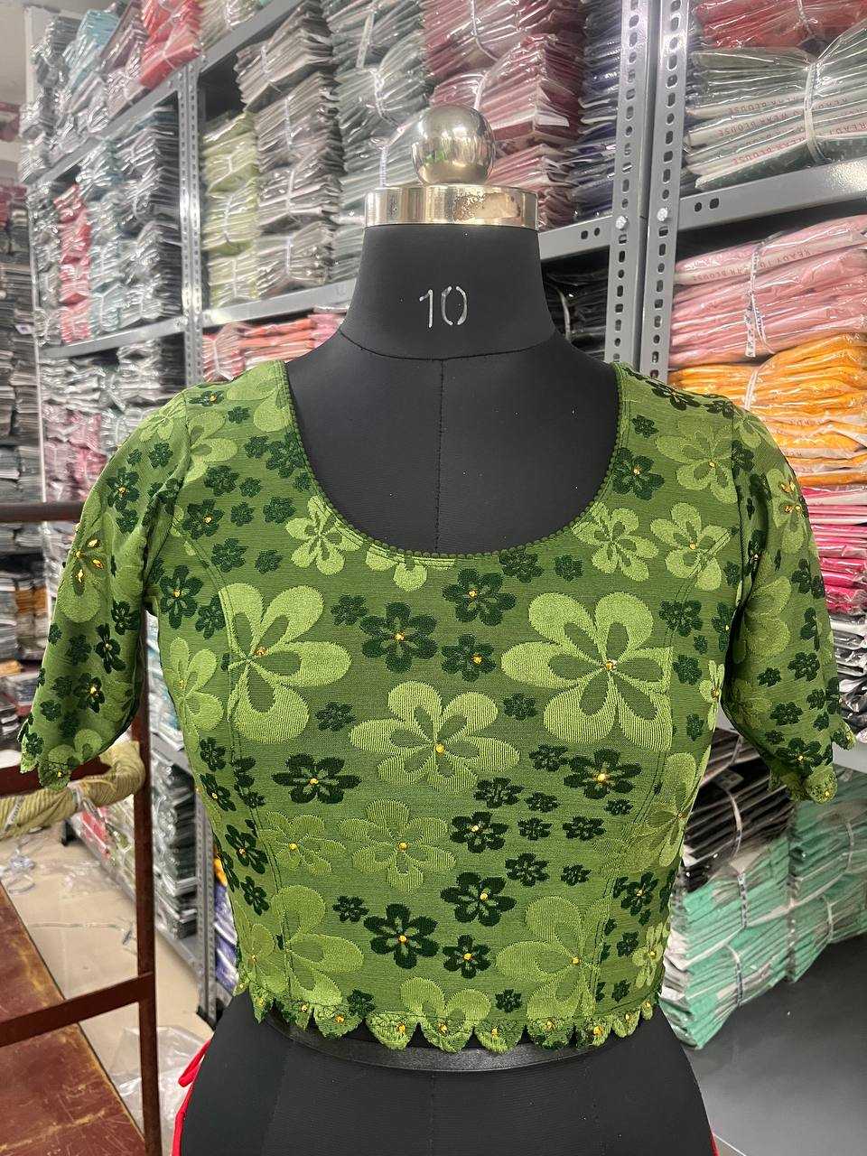 Ynf Jacquard KESH535 RUHI Readymade Blouses Wholesale Blouse Printed Blouse Embroidered Blouses Manufacturer
