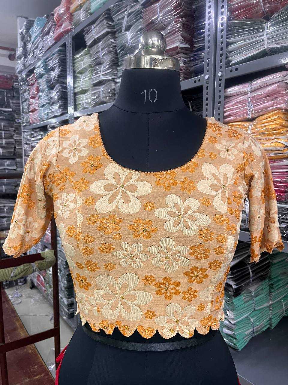 Ynf Jacquard KESH535 RUHI Readymade Blouses Wholesale Blouse Printed Blouse Embroidered Blouses Manufacturer