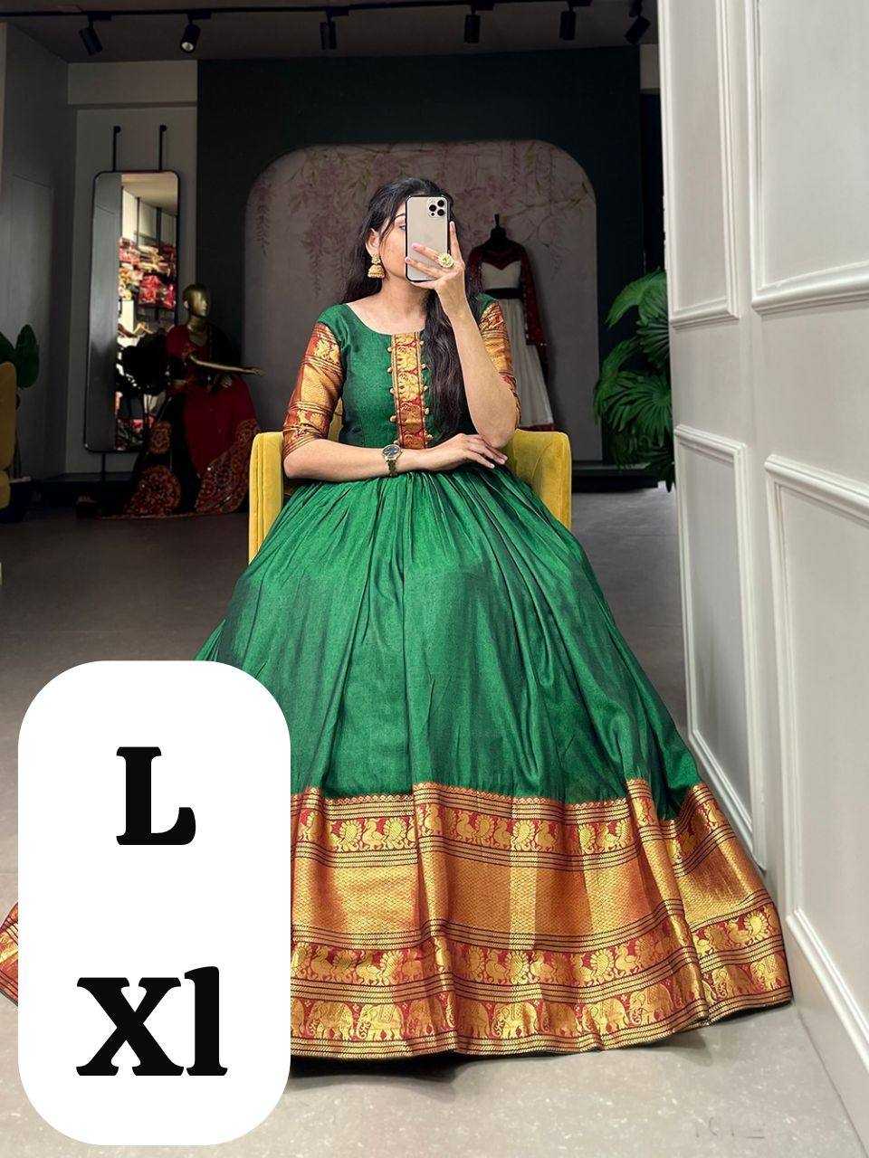 Ynf Jacquard KESH544 218 Gowns Wholesale Fancy Gowns Anarkali Gown Party Gowns Long Gowns Manufacturer