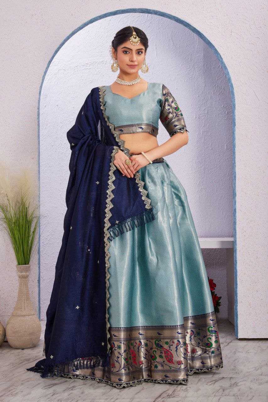 Ynf Jacquard KESH554 Morni Lehengas Wholesale Embroidered Lehenga Manufacturer