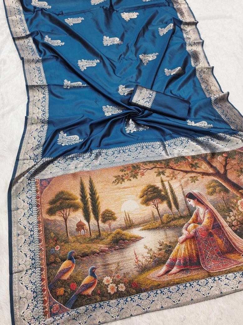 Ynf Jacquard RIN113 4277 Sarees Wholesale Designer Sarees Jacquard Saree Zari Border Sarees Manufacturer