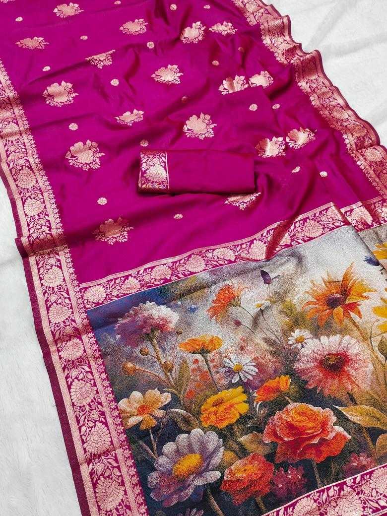 Ynf Jacquard RIN113 4278 Sarees Wholesale Jacquard Saree Zari Border Sarees Traditional Sarees Manufacturer