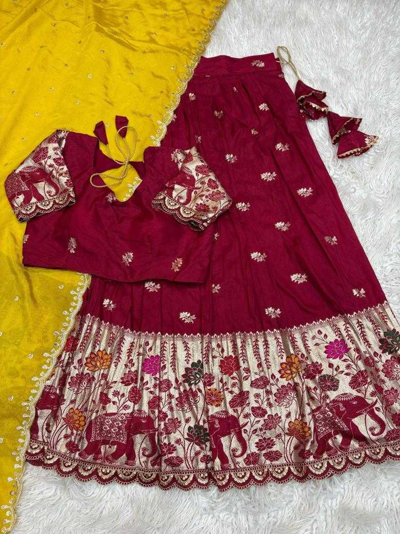 Ynf Jacquard RIN195 Dola jacquard Lehengas Wholesale Designer Lehenga Traditional Lehenga Wedding Lehenga Manufacturer