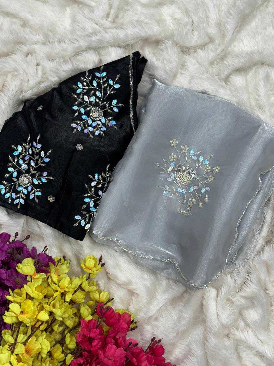 Ynf Jimmy Choo RIN105 JIYA Sarees Wedding Collections Festive Collections Wholesale Jimmy Choo Sarees Butta Sarees Sarees With Blouse Manufacturer