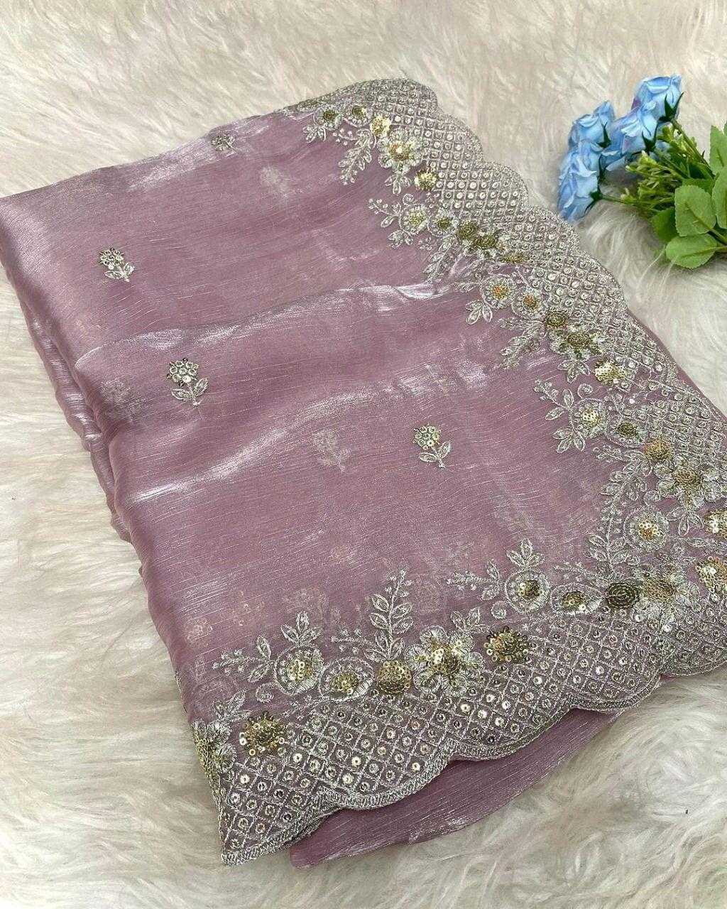 Ynf Jimmy Choo RIN134 Prisha-3 Silk Sarees Wholesale Soft Silk Sarees Designer Silk Sarees Embroidered Silk Sarees Manufacturer