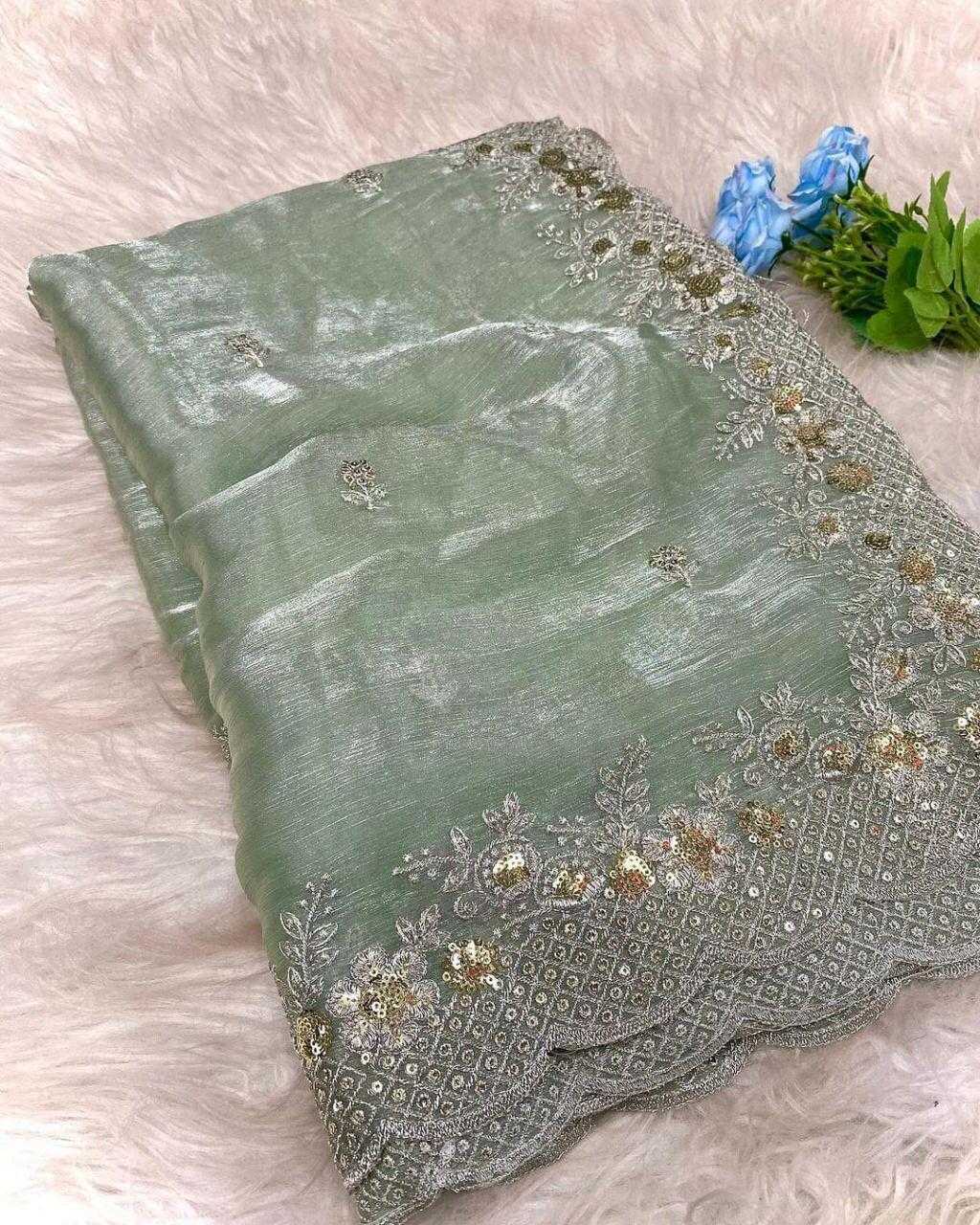 Ynf Jimmy Choo RIN134 Prisha-3 Silk Sarees Wholesale Soft Silk Sarees Designer Silk Sarees Embroidered Silk Sarees Manufacturer