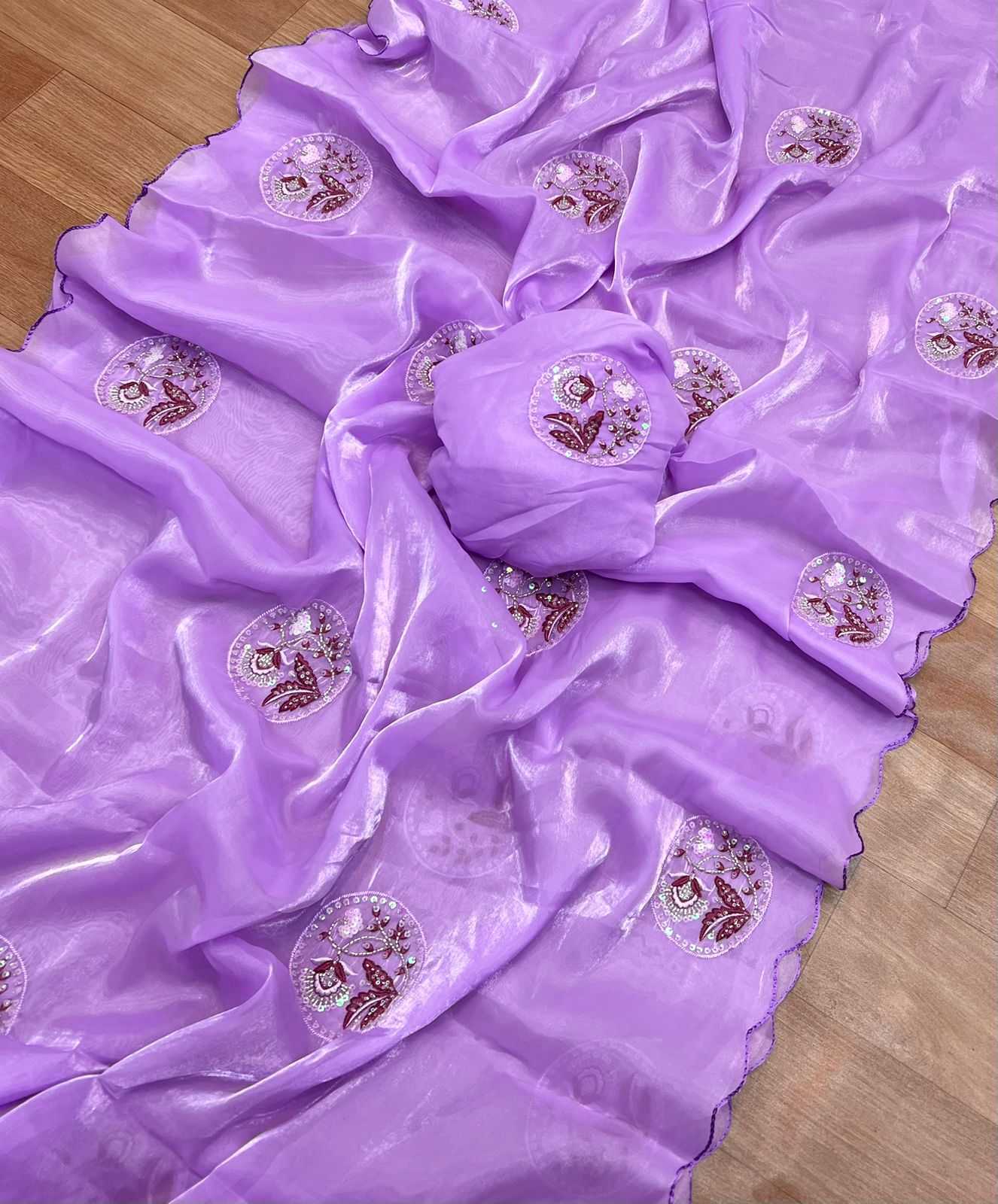 Ynf Jimmy Choo RIN198 Real Handworks Butta Sarees Wholesale Jimmy Choo Sarees Hand Work Sarees Butta Sarees Manufacturer
