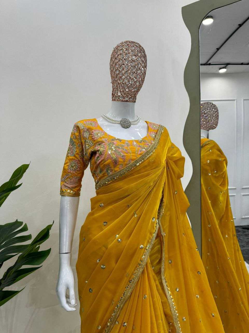 Ynf Jimmy Choo RIN216 poonam Sarees Wedding Collections Festive Collections Wholesale Jimmy Choo Sarees Embroidered Sarees Zari Sarees Manufacturer