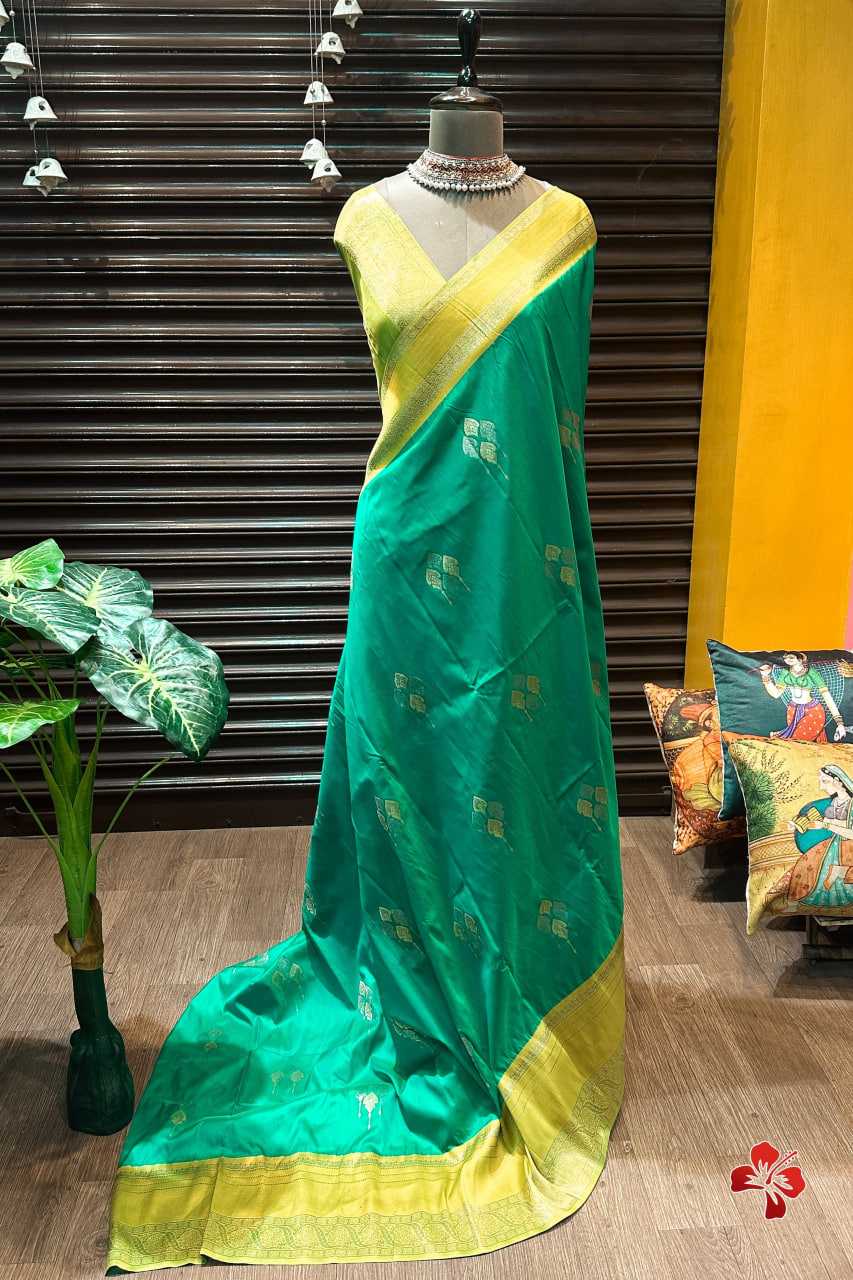 Ynf Kanjivaram Silk KESH505 KANCHI BORDER 102 Sarees Wedding Collections Festive Collections Wholesale Kanchipuram Sarees Zari Border Sarees Sarees With Blouse Manufacturer