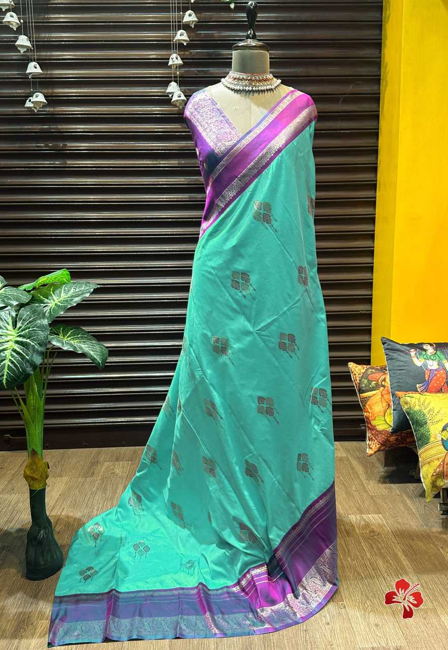 Ynf Kanjivaram Silk KESH505 KANCHI BORDER 102 Sarees Wedding Collections Festive Collections Wholesale Kanchipuram Sarees Zari Border Sarees Sarees With Blouse Manufacturer