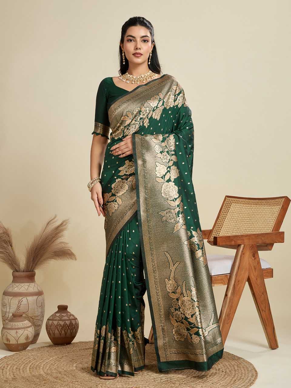 Ynf Kanjivaram Silk RIN197 3045 Silk Sarees Wholesale Bridal Silk Sarees Party Wear Silk Sarees Designer Silk Sarees Manufacturer