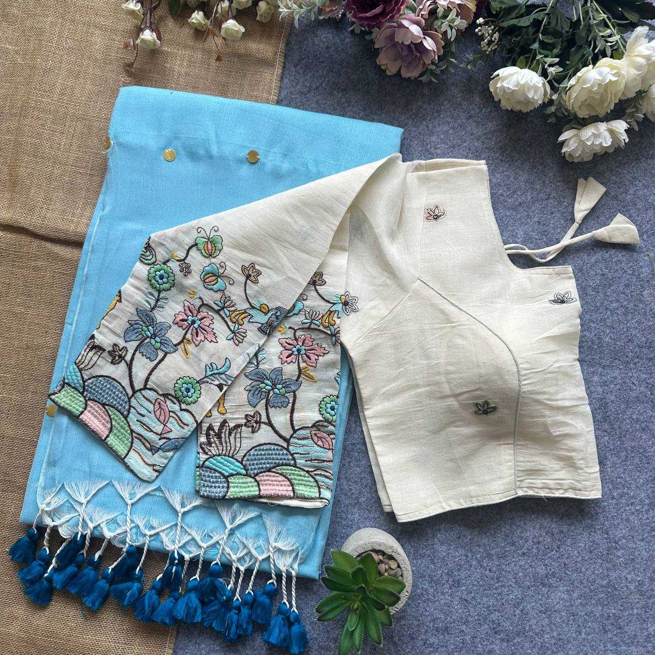 Ynf Khadi Cotton KESH388 hk40 Sarees Wholesale Fancy Sarees Sarees With Blouse Manufacturer