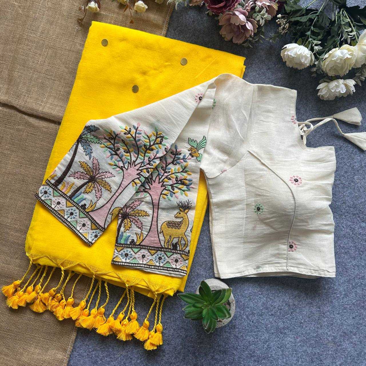 Ynf Khadi Cotton KESH388 hk40 Sarees Wholesale Fancy Sarees Sarees With Blouse Manufacturer