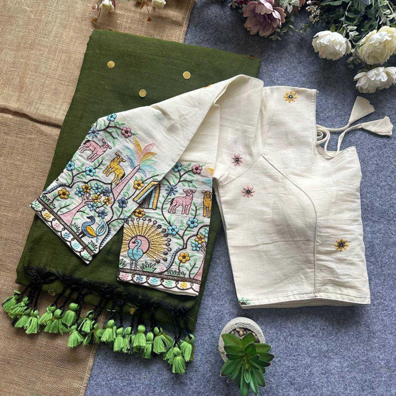Ynf Khadi Cotton KESH388 hk40 Sarees Wholesale Fancy Sarees Sarees With Blouse Manufacturer