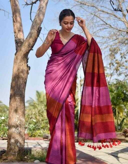 Ynf Khadi Cotton KESH525 MULTICOLOR KHADI Sarees Wholesale Cotton Sarees Lightweight Sarees Manufacturer