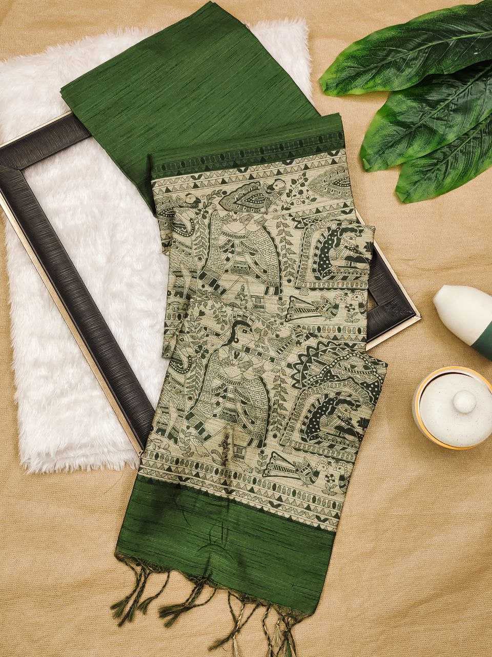Ynf Khadi KESH532 MULLAI TUSSAR 104 Silk Sarees Wholesale Khadi Silk Sarees Printed Silk Saree Fancy Printed Silk Sarees Manufacturer