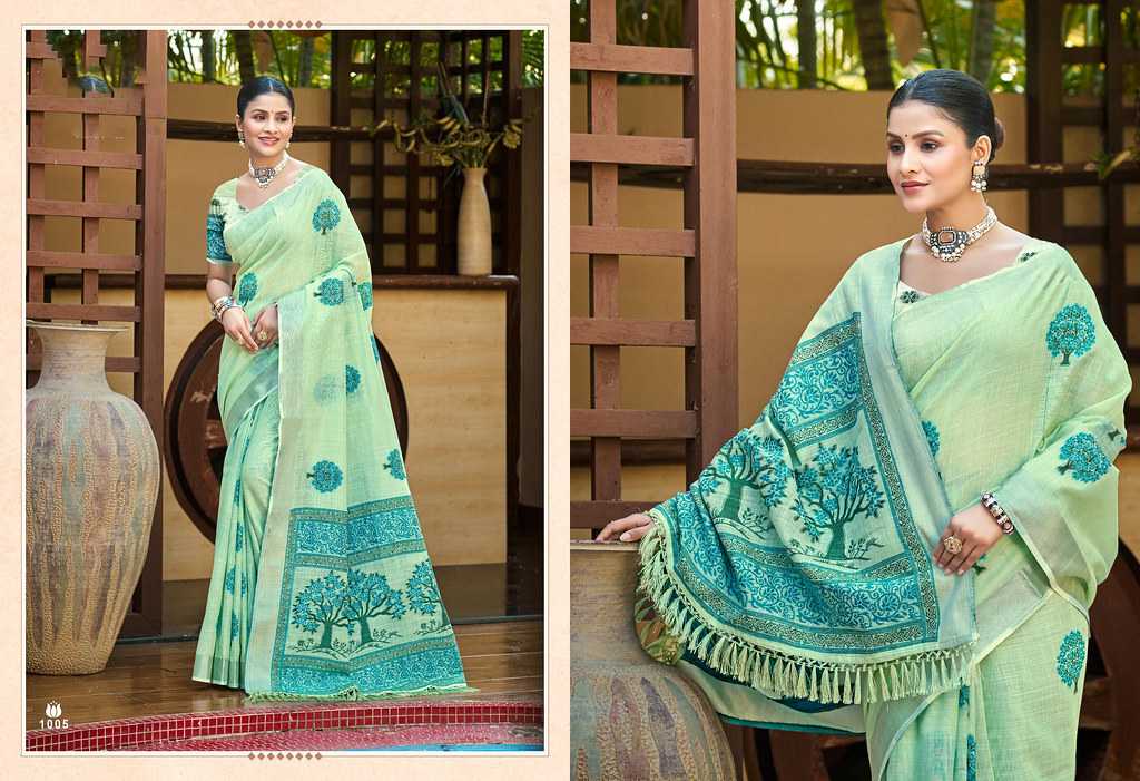Ynf Linen KESH462 711-Bindiya Sarees Wholesale Designer Sarees Manufacturer