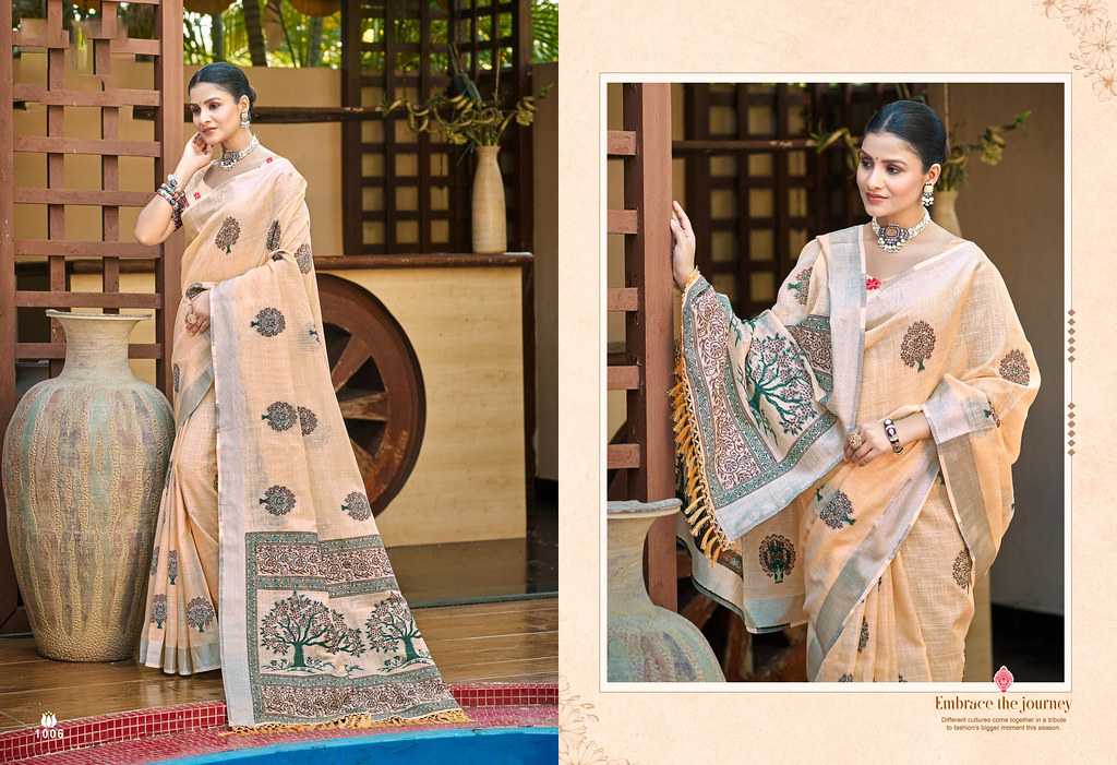 Ynf Linen KESH462 711-Bindiya Sarees Wholesale Designer Sarees Manufacturer