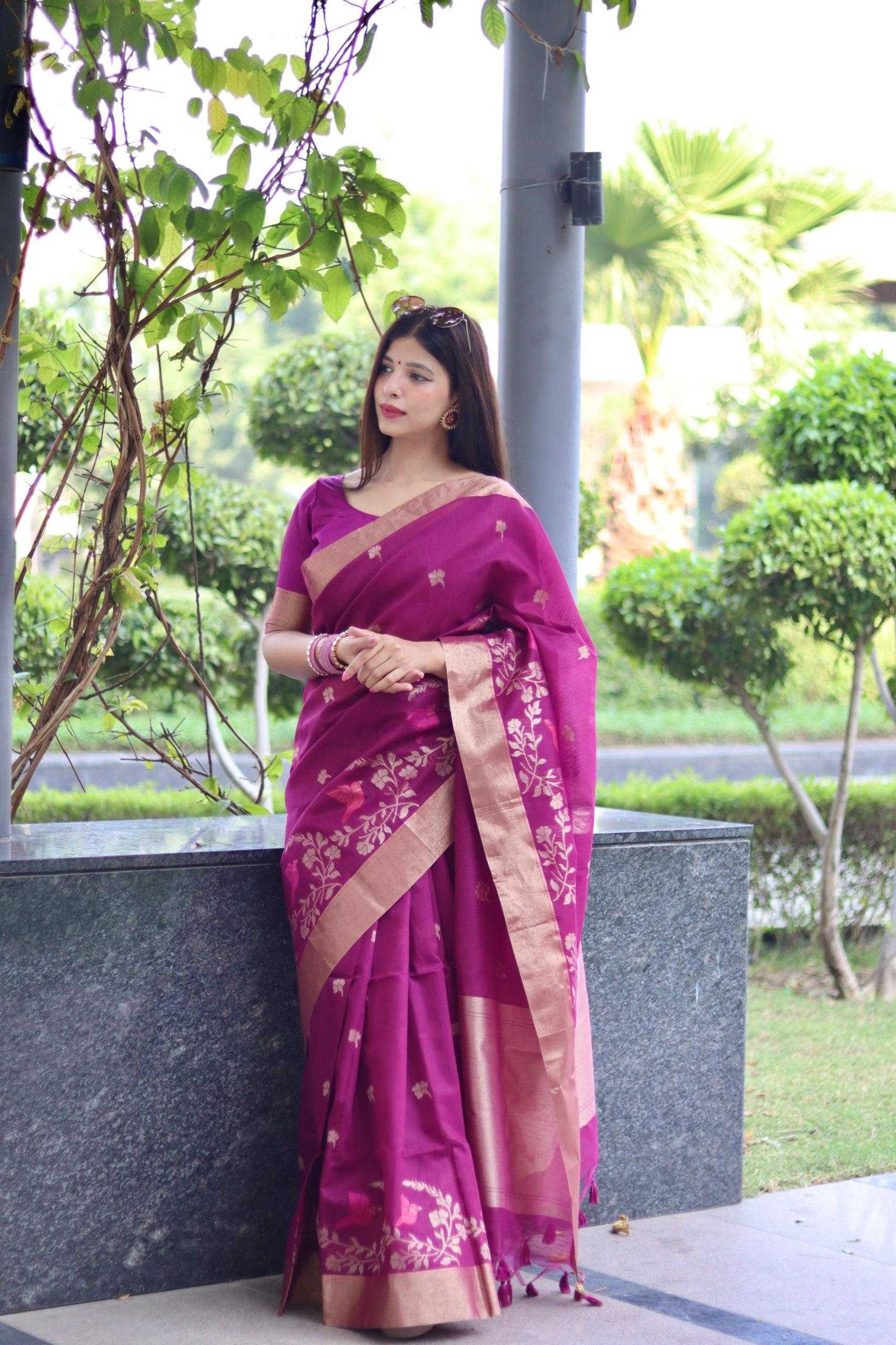 Ynf Linen KESH532 CHIDIYA SILK Sarees Wholesale Designer Sarees Party Wear Sarees Fancy Sarees Manufacturer