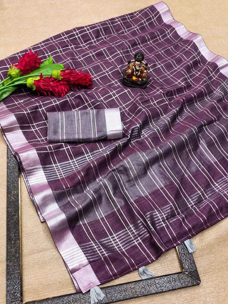 Ynf Linen RIN183 PRISHA Sarees Wholesale Designer Sarees Traditional Sarees Linen Sarees Manufacturer