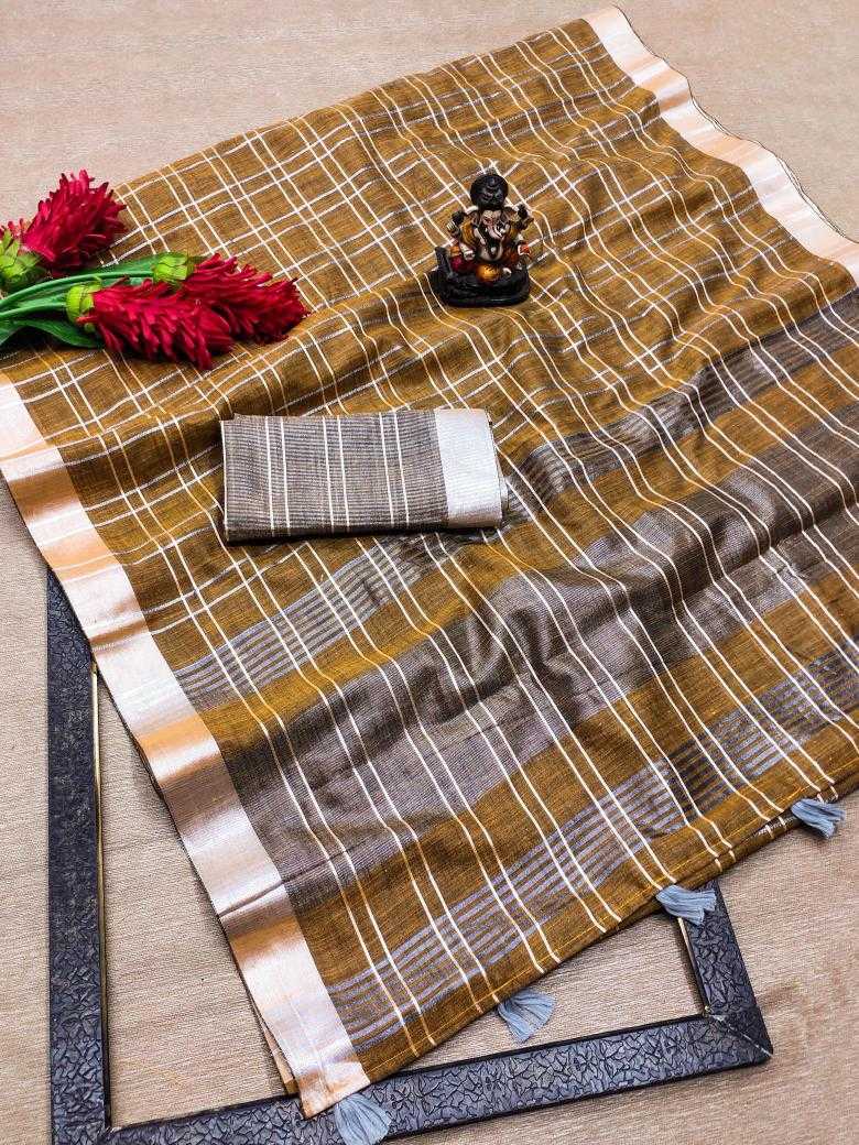 Ynf Linen RIN183 PRISHA Sarees Wholesale Designer Sarees Traditional Sarees Linen Sarees Manufacturer