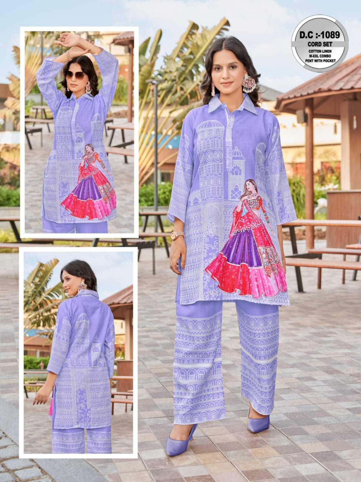 Ynf Linen RIN190 BL Setwise Collections Wholesale Kurtis Catalogs Manufacturer