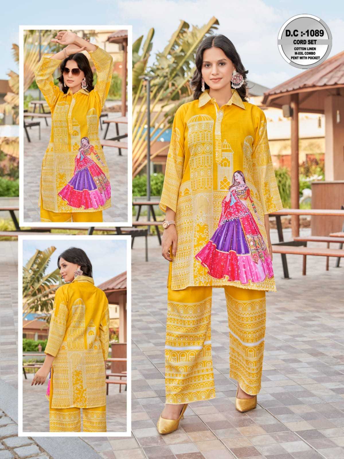Ynf Linen RIN190 BL Setwise Collections Wholesale Kurtis Catalogs Manufacturer