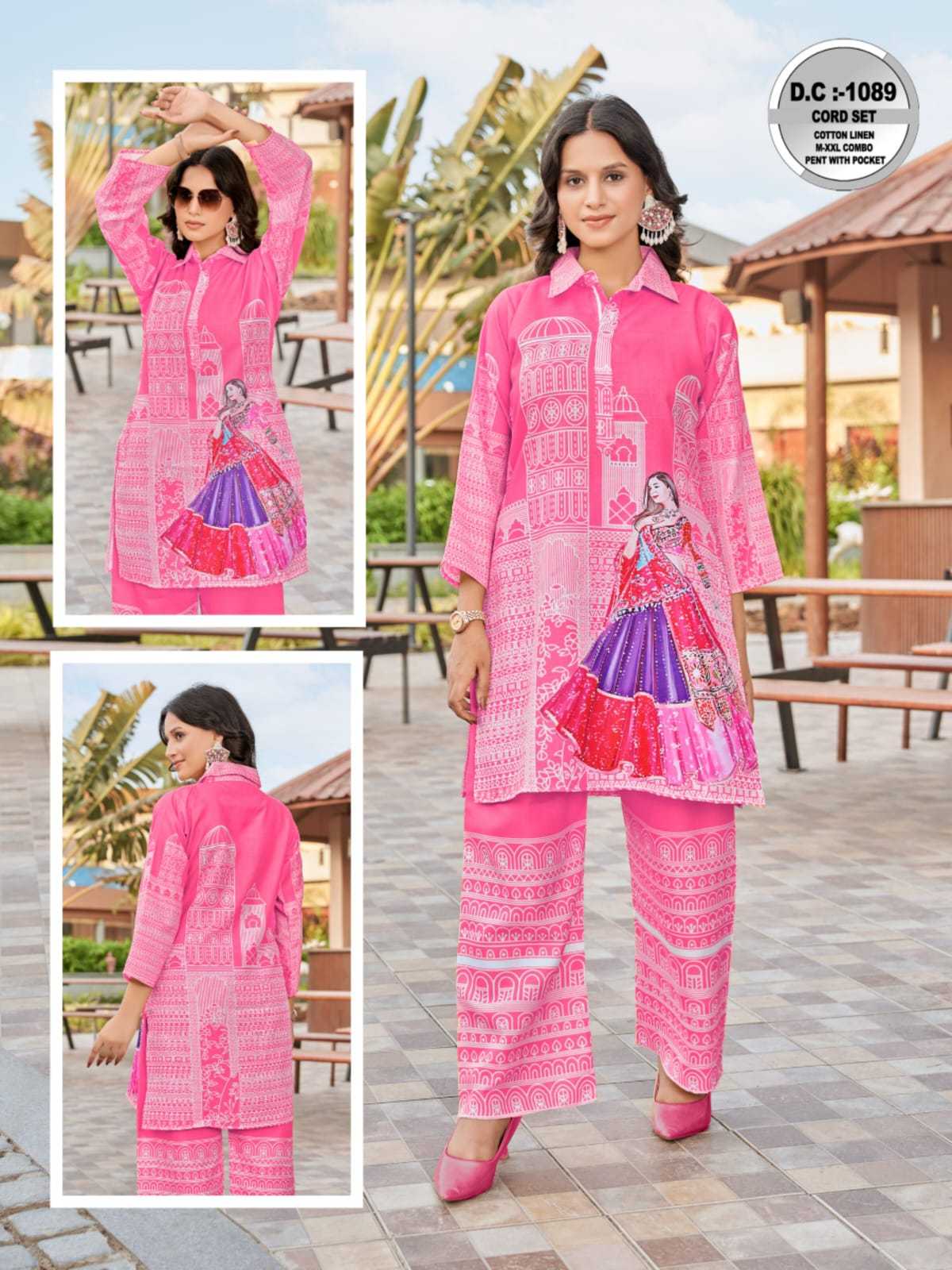 Ynf Linen RIN190 BL Setwise Collections Wholesale Kurtis Catalogs Manufacturer