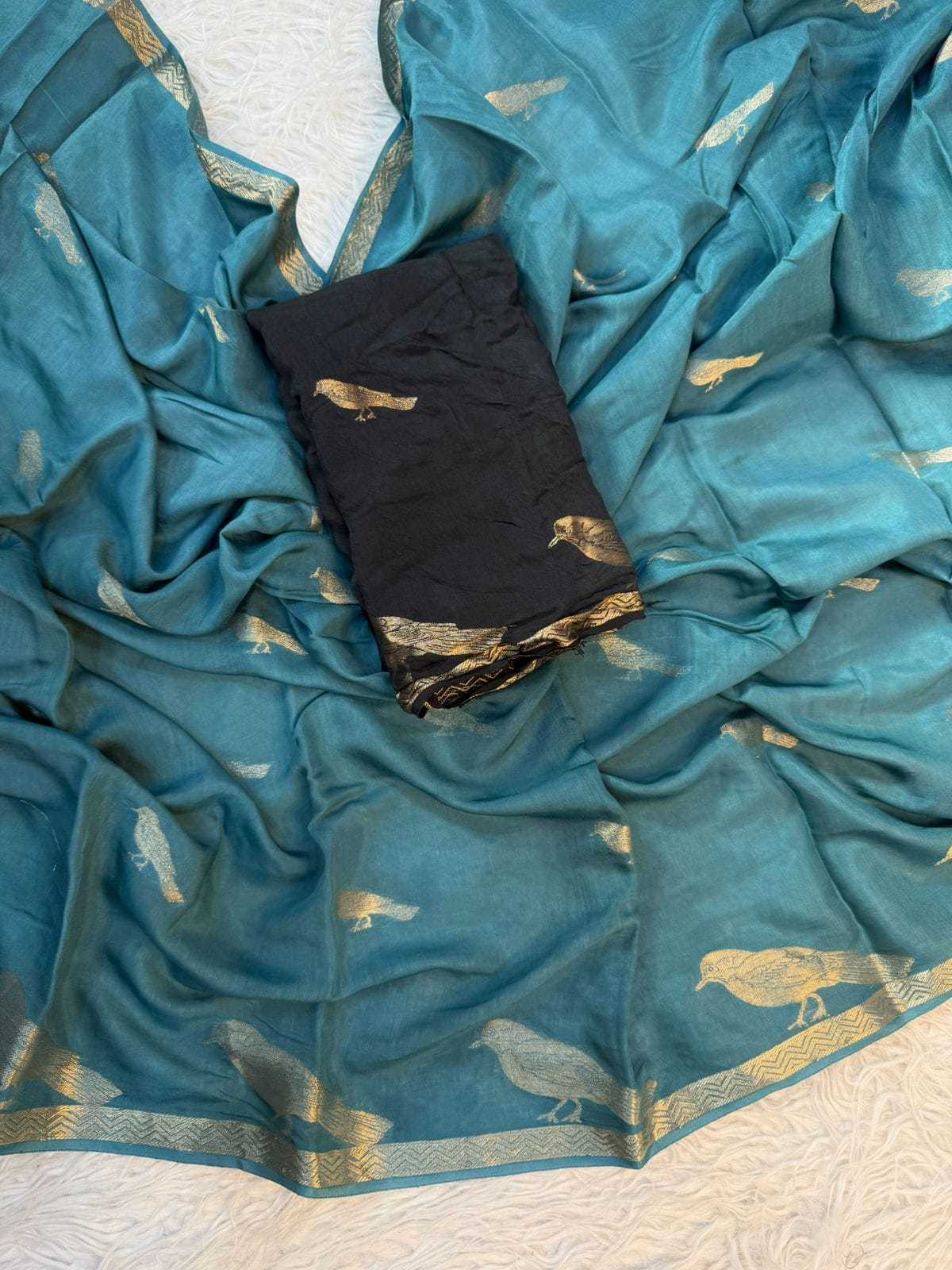 Ynf Muslin Silk RIN178 chidiya Silk Sarees Wholesale Muslin Silk Saree Designer Silk Sarees Silk Sarees For Weddings Manufacturer